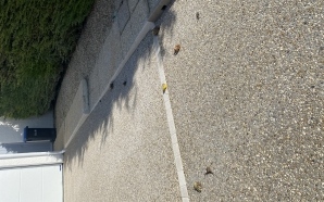 All�e de garage en b�ton decoratif et Pav� la couture�20749