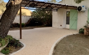 Cour en Hydrostar� et Pav� la couture�21404