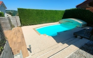 Plage de piscine en Hydrostar22130