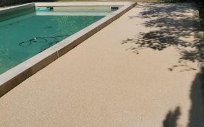 Plage de piscine en Min�ralstar � et Pav� la couture�22644