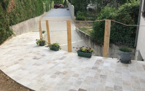 All�e pi�tonne en Pavage - Entreprise De Lima 7039