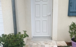 Entr�e de maison en pavage - Entreprise De Lima7107