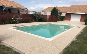 Plage de piscine en Hydrostar 7316