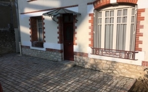Entr�e de maison en pavage7479