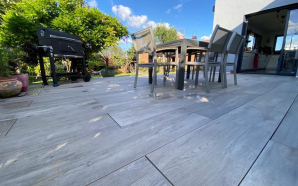 Terrasse en dallage grs crame8800