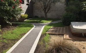 All�e pi�tonne en b�ton d�coratif 9377