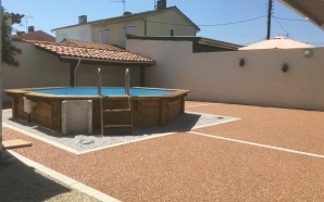 Plage de piscine en Hydrostar5293