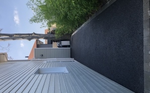 Entr�e de maison en enrob� � chaud11431