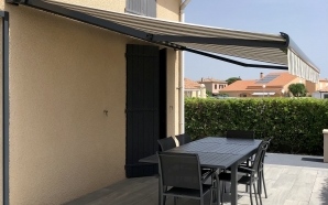 Terrasse en grs crame et terrasse sur plots13027