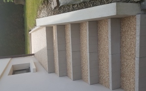 Entrée de maison en Hydrostar® et Pavé la couture®13830