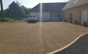 Cour en Gravistar® et Pavé la couture®13923