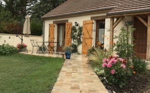 Terrasse en pavage dallage14526