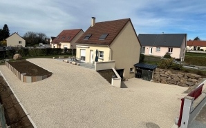 Cour en Alvéostar®, Gravistar® et Pavé la couture®14534