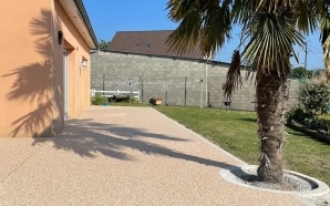 Terrasse en Hydrostar et Pav la couture14606