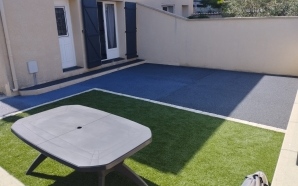 Terrasse en Dm green et Minralstar 14776