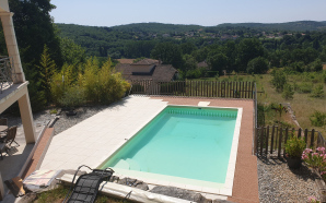 Terrasse en Hydrostar, prparation du terrain et terrasse sur plots15585