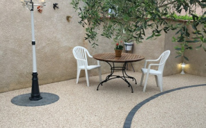 Terrasse en Hydrostar et Pav la couture16217