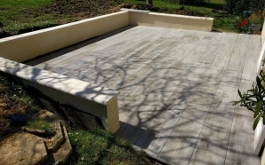 Terrasse en dallage sur plots16513