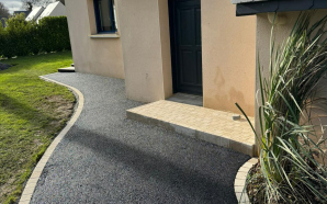 Entr�e de maison en Pav� la couture�17343