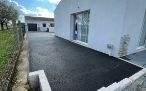 All�e de garage en enrob� � chaud21416