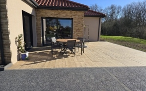 Terrasse en Dm profil et hydrostar21511