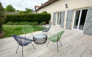 Terrasse en dallage sur plots21660