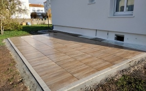 Terrasse en dallage sur plots21661