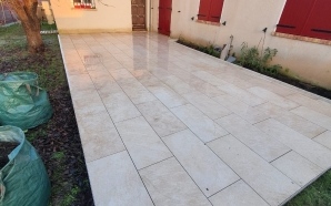 Terrasse en dallage sur plots21662