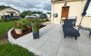 Terrasse en dallage sur plots21664