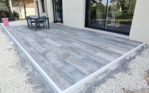 Terrasse en dallage sur plots21666