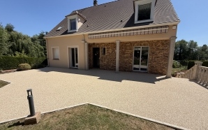 Terrasse en Hydrostar et Pav la couture22349