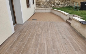 Terrasse en grs crame et Hydrostar23112
