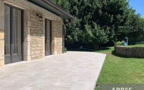 Terrasse en dallage Gr�s C�rame23186