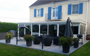 Terrasse en dallageur plots3496