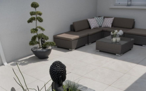 Terrasse en dallage4055