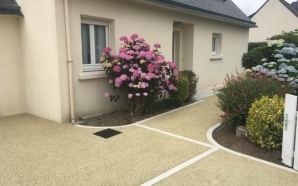 All�e pi�tonne en b�ton drainant - Entreprise Leclair 6637