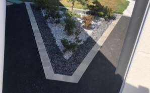 All�e pi�tonne en enrob� noir � chaud - Entreprise Leclair 6654