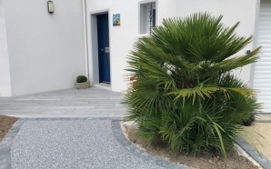 Entr�e de maison en Boib� et Min�ralstar - Entreprise Leclair 6657