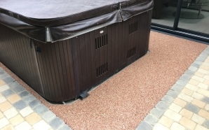 Terrasse en Hydrostar et pavage6854