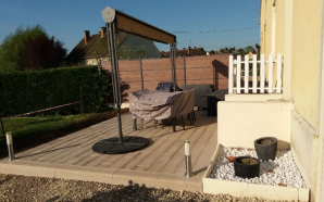 Terrasse en Boib - Entreprise Gueugnon7109