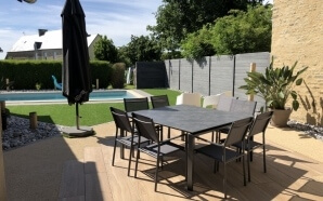 Terrasse en Hydrostar et Boib7160