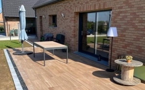 Terrasse en dallage sur plots9023