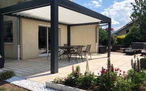 Terrasse en pavage dallage9269