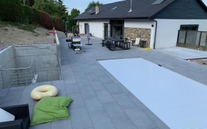 Terrasse en dallage sur plots9271