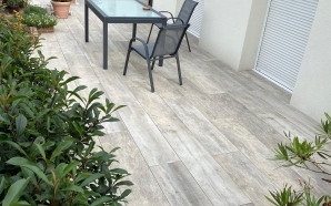 Terrasse en dallage sur plots9743