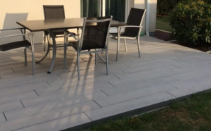 Terrasse en dallage3488