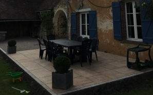 Terrasse en dallage3970