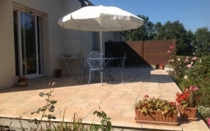 Terrasse en dallage4705