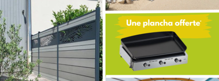 Du 16 au 30 juin 2025 : une plancha offerte !