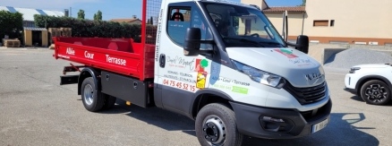 Un nouveau camion benne, pour rpondre  vos demandes ! 